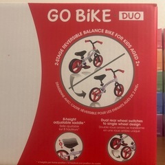 未開封未使用　ゴーバイクデュオ　赤の画像