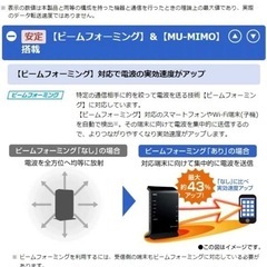 無線ルーター　wi-fiの画像