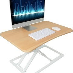 【大特価】卓上スタンディングデスク ガス圧昇降式テーブル 静音 ...