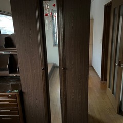 【1月24日まで】鏡付きクローゼット