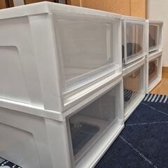 引き出し型収納箱販売 6個まとめて2０００円