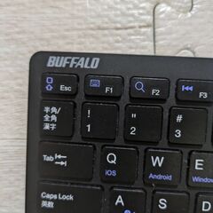大幅お値下げ致しました。BUFFALO キーボードの画像
