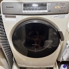 【取引完了】Panasonic ドラム式電気洗濯乾燥機 7.0kg 左開き