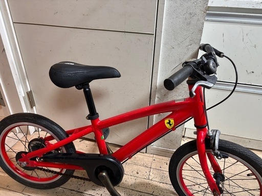 Ferrari フェラーリ16インチ キッズバイク レッド 再生産】1/18