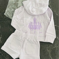 新品 ちびRady ラベンダー シャンデリアセットアップ 100cmの画像