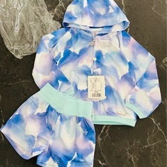 新品 ちびRady 花柄セットアップ 100cm