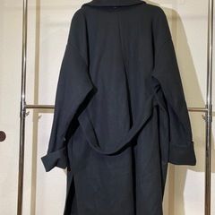 ﾚﾃﾞｨｰｽ SMILE LAND スマイルランド ロングコート 黒 3L 大きいサイズの画像