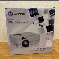 wonnie⭐️プロジェクター⭐️MINIHD⭐️LED⭐️ホームシアターの画像