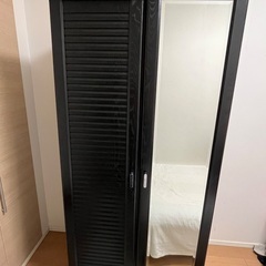 【無料】黒タンス　差し上げます