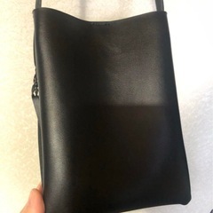 🌸500円商品✖️3つで1000円❗️フリンジショルダーバック 斜めがけサコッシュ大人おしゃれ黒の画像
