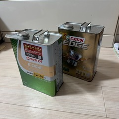 【中古】Castrol 5W-30LLエンジンオイル　ディーゼル用 