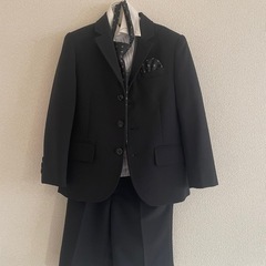  【入学式】男児スーツ＆レインポンチョ