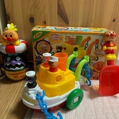 【受渡し決定】アンパンマン お風呂おもちゃセット