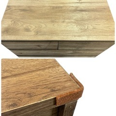 NO.2134《美品》 チェスト 衣類収納 リビング収納 箪笥 タンス 木目 収納家具 家具 中古の画像