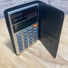シチズン CITIZEN 電卓 DE-431