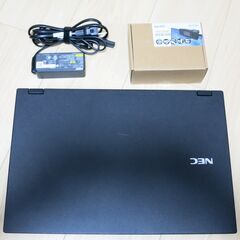 【intel第8世代i5・フルHD・バッテリー表示11時間超】NEC VersaPro VKM17X-4 【Windows11・SSD256G・オフィスソフト付・外付けWebカメラ（新品）付き】の画像
