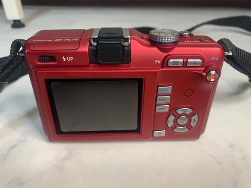 値下げ　オリンパス PEN Lite E-PL1s ミラーレス一眼カメラ　レッド　1230万画素　ジャンク品 ジャンク】OLYMPUS PEN Lite E-PL1s ボディ レッド｜Yahoo!フリマ（旧 