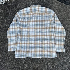 パタゴニア オーガニックコットン チェックシャツ XL程度の画像