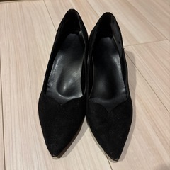 velikoko 黒ヒール 23.5cm