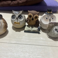フクロウ置物まとめ売り