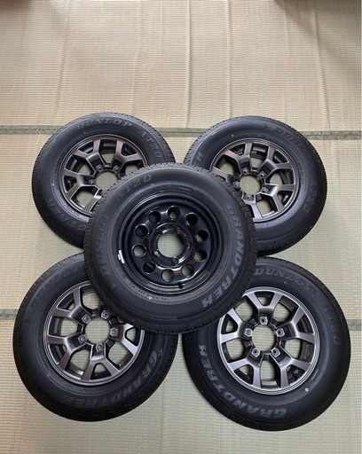 【値段交渉OK】スズキ ジムニーシエラ 純正アルミホイール タイヤ スペアタイヤセット