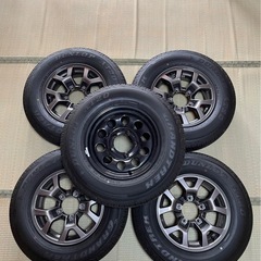  【値段交渉OK】スズキ ジムニーシエラ 純正アルミホイール タ...