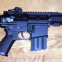 DOUBLE BELL製 メタル電動ガン SLRスタイル M4 PDW ブラック No.063の画像