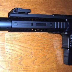 DOUBLE BELL製 メタル電動ガン SLRスタイル M4 PDW ブラック No.063の画像