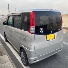 ❤️21年式　パレット　シルバー　車検R7.4 Bluetoothナビ付き❗️の画像
