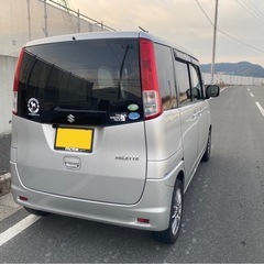 ❤️21年式　パレット　シルバー　車検R7.4 Bluetoothナビ付き❗️の画像