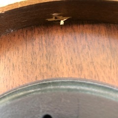 掛け時計「針がどちらも曲がってます｣の画像