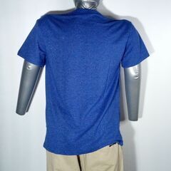 (直接手渡し)【激安】ロゴプリントTシャツメンズ ブルーの画像