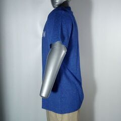 (直接手渡し)【激安】ロゴプリントTシャツメンズ ブルーの画像