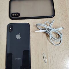 iphone x 256GB スペースグレイ おまけ付きの画像