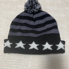 スノボー　帽子　ニット