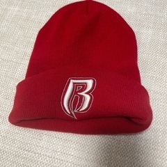 スノボー　帽子　ニット