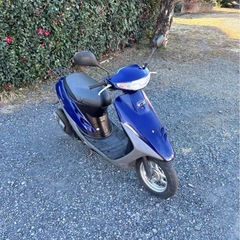 959.　動画ありホンダ　スーパーディオ　原付　2スト　バイク　50cc 車体の画像