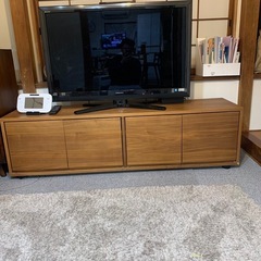 無印良品　テレビボード　ウォールナット