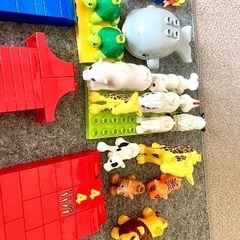アンパンマン  ブロック　レゴデュプロ　大量セットの画像