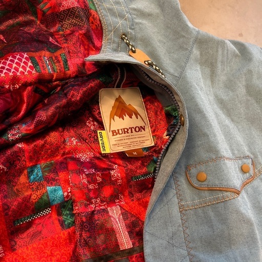 BURTONデニム　スノーボードウエア
