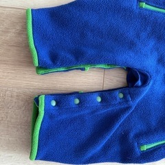 モンベル　乳幼児　フリース　つなぎの画像