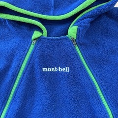 モンベル　乳幼児　フリース　つなぎの画像