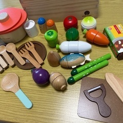 WOODY PUDDY おままごとセットの画像