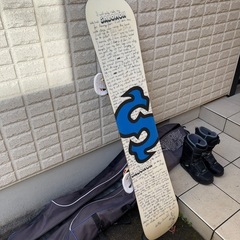 SALOMON スノボ板セットの画像