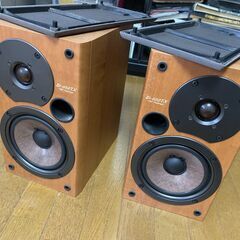 動作確認済み★ONKYOオンキー★スピーカー２台セット（その２）布カバーに1か所ほつれありの画像