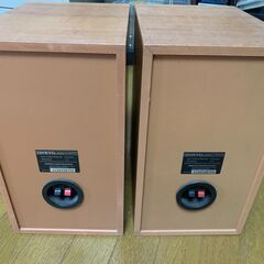 動作確認済み★ONKYOオンキー★スピーカー２台セット（その２）布カバーに1か所ほつれありの画像