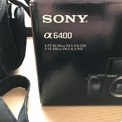 SONY a6400 一眼レフ ダブルズームレンズキット＋その他