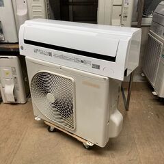 K06016　中古エアコン 東芝 2021年製 主に6畳用 冷房能力 2.2KW / 暖房能力 2.2KW