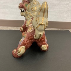九谷焼　玉乗り獅子の画像