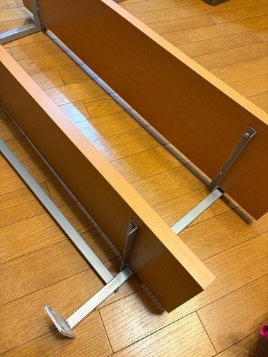 壁面収納ラック 幅120cm6段 突っ張り収納